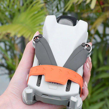 Compact Travel Handheld Folded Drone with Silicone Propeller Stabilizer Strap