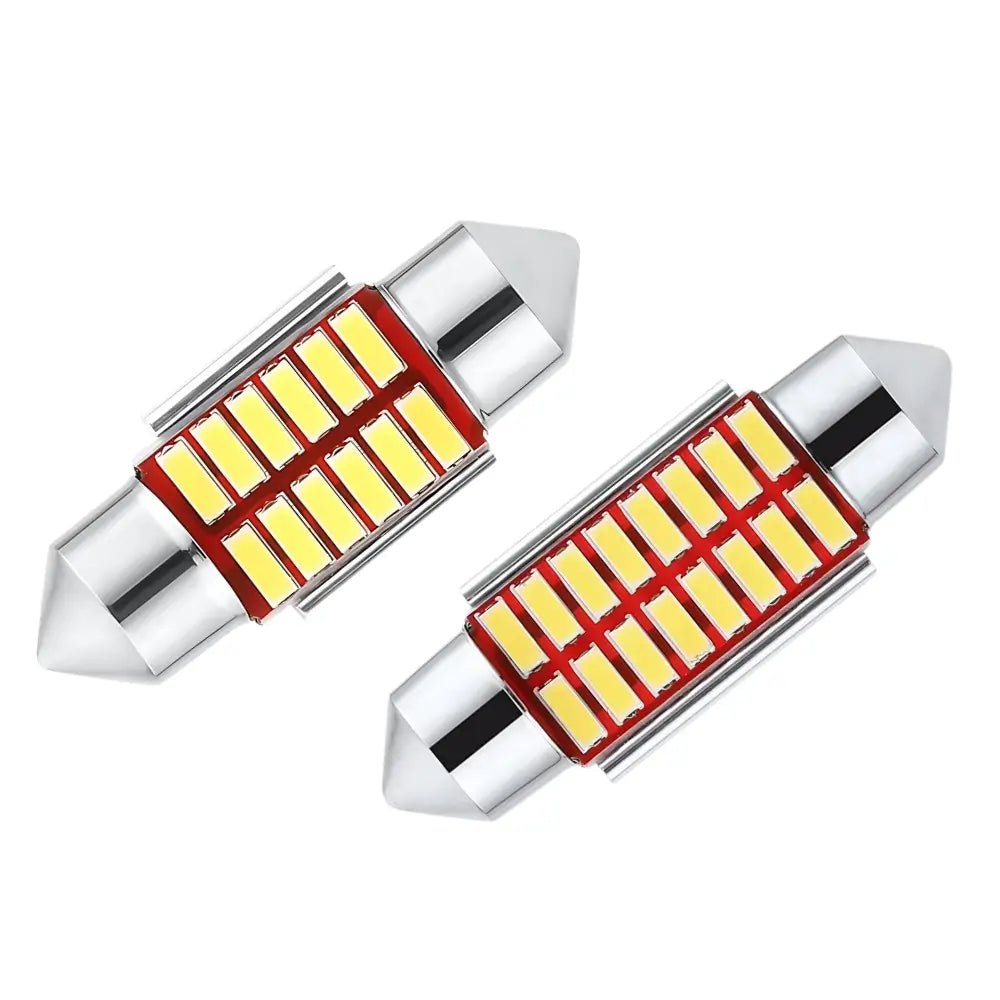 31mm and 36mm Festoon LED Cabin Light Bulbs Combo Set