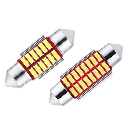 31mm and 36mm Festoon LED Cabin Light Bulbs Combo Set
