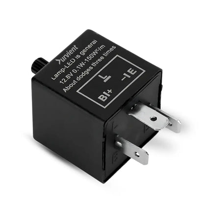 3-Pin Adjustable LED Indicator Flasher Relay (12V 0.1W-150W)