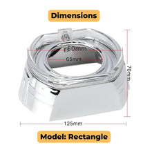 2.5-Inch Projector Shroud with Angel Eye DRL (Pair)