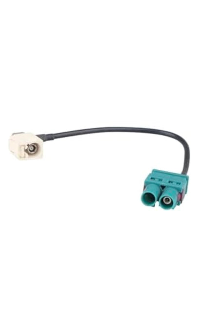 Single Fakra connector end (beige/cream) for RCD330, RCD340, RCD360, and MIB stereo antenna port