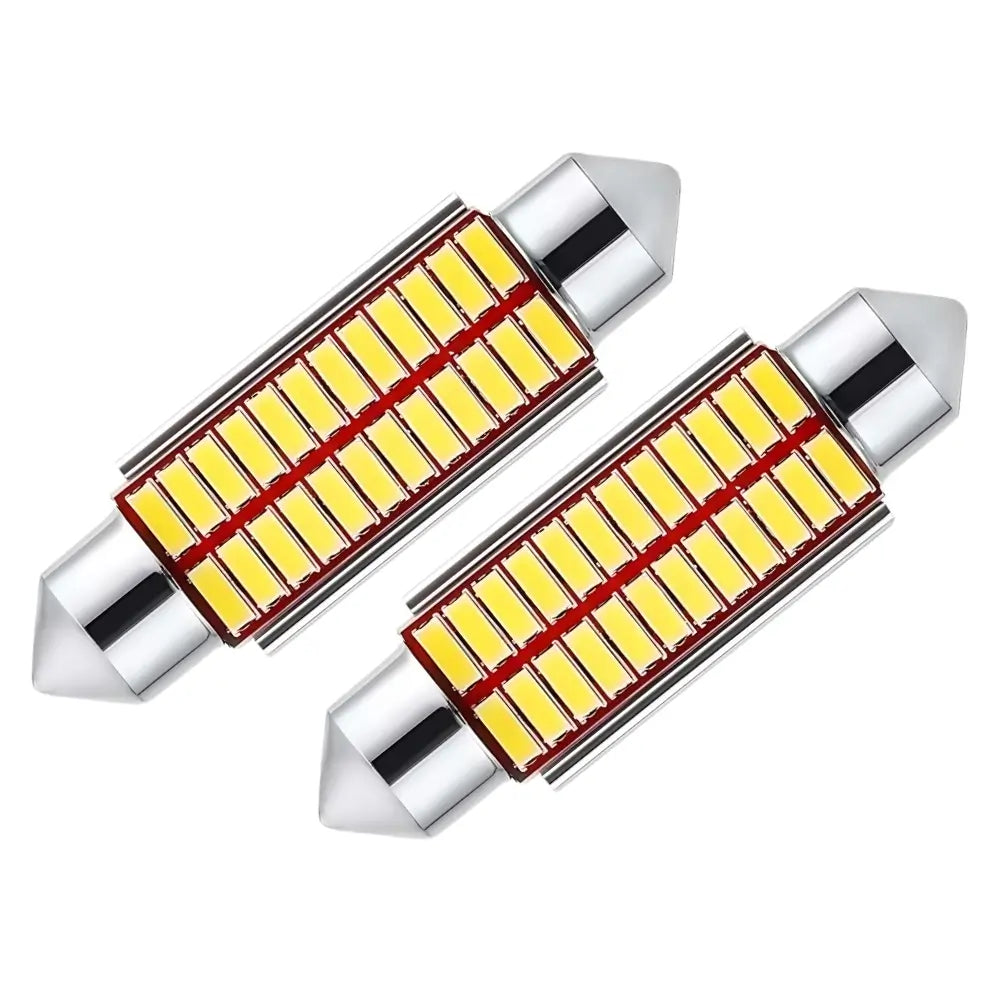41mm C10W Festoon LED Bulb 24-SMD 6000K Cool White
