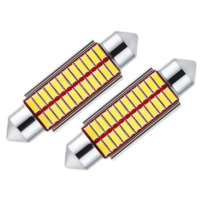 41mm C10W Festoon LED Bulb 24-SMD 6000K Cool White