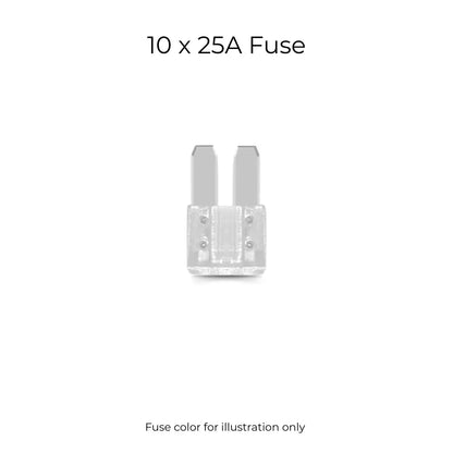 Micro2 & Blade Fuse Assortment Kit for Automotive Electricals (10 Pcs)