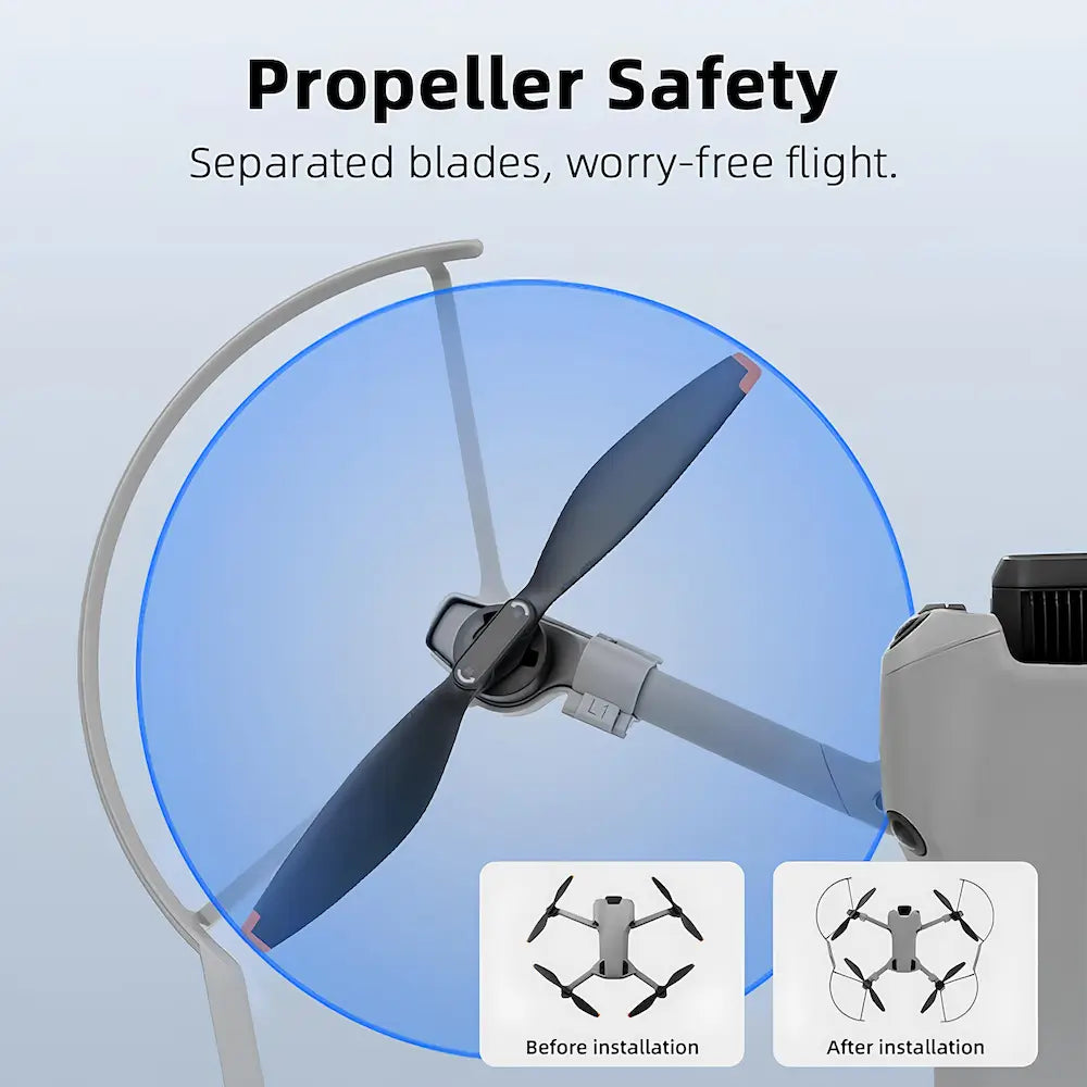 270 degree propeller protection
