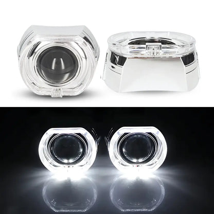 2.5-Inch Projector Shroud with Angel Eye DRL (Pair)