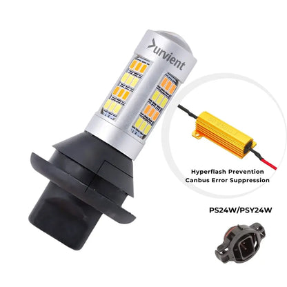 PSY24W PG20-4 Socket Dual Color Switchback LED Bulb