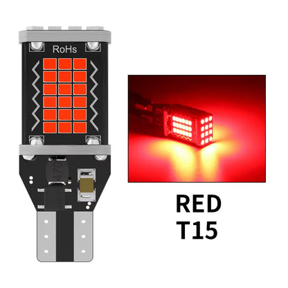 T15 W16W WY16W Canbus Error-Free LED Bulbs (Pair)