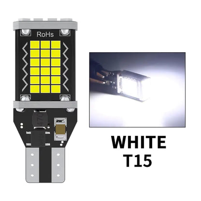 T15 W16W WY16W Canbus Error-Free LED Bulbs (Pair)