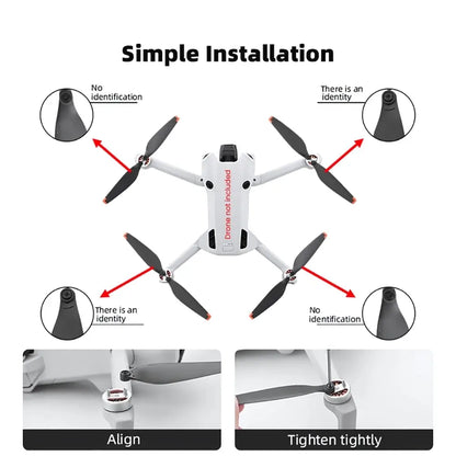 6030F DJI Mini 4 Pro Blades  Low-Noise, Polycarbonate