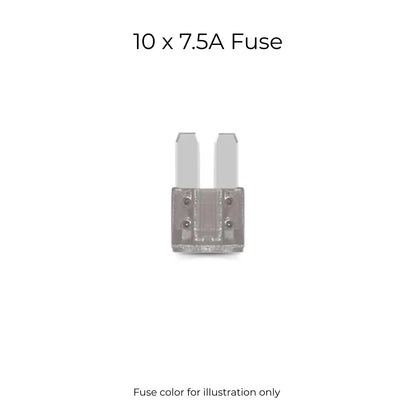 Micro2 & Blade Fuse Assortment Kit for Automotive Electricals (10 Pcs)