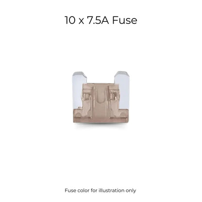 Low-Profile Micro Blade Fuse Kit for Modern Cars & SUVs (APS LP, 10-Pack)