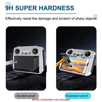 Tempered Glass Screen Protector for DJI Smart RC RC2 (Pack of 2)