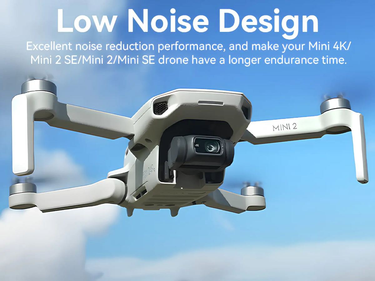 Low-Noise Propeller Blades for DJI Mini 2, Mini SE & Mini 4K (8 Blades)