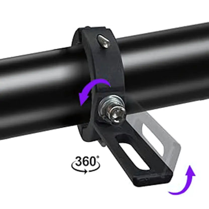 Allow 360 degree rotation, mount as you like