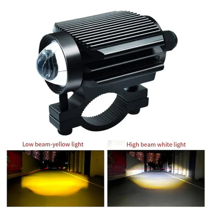 Dual Color LED Auxiliary Spotlight Fog Lights