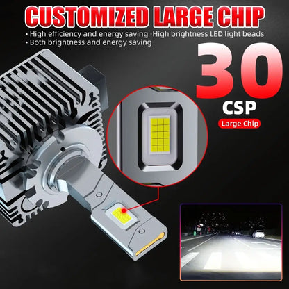 D-Series LED Headlight Conversion Kit (D1S, D2S, D3S, D4S, D5S, D8S)