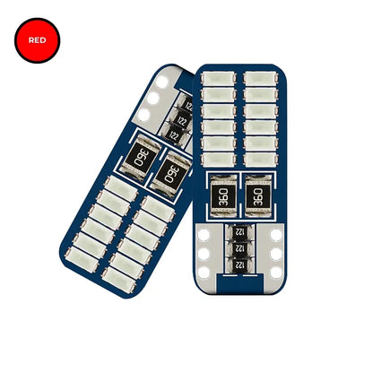 Compact T10 Canbus LED Bulbs (Pair)