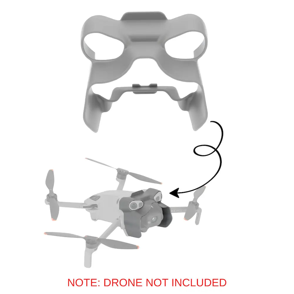 DJI M5P Mini 5 Pro Lens Hood Protector Demonstration