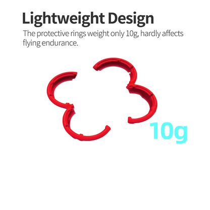 Crash Guard Cage for DJI Neo Propeller Guard - Anti-Collision Ring, TPE Bumper