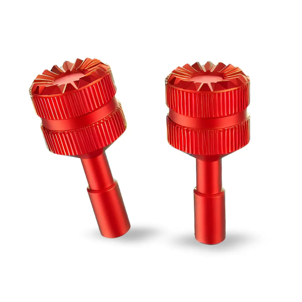 CNC Aluminum DJI RC 2 Thumbstick Joysticks in Anodized Red Finish (Pair)