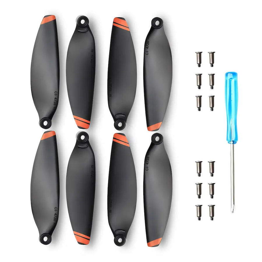 Low-Noise Propeller Blades for DJI Mini 2, Mini SE & Mini 4K (8 Blades)