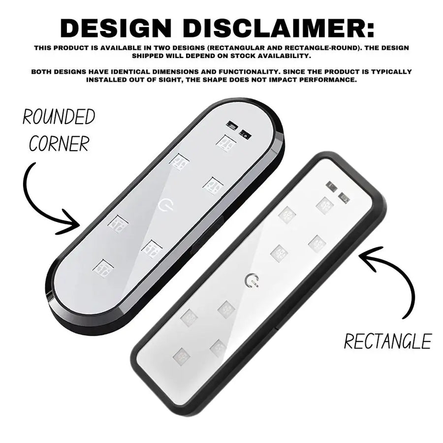 Durvient Magnetic Car Door Courtesy Light and Puddle Lamp Design Disclaimer and Feature Overview