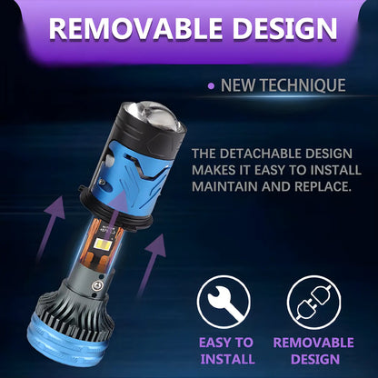 Detachable design allows easy installation