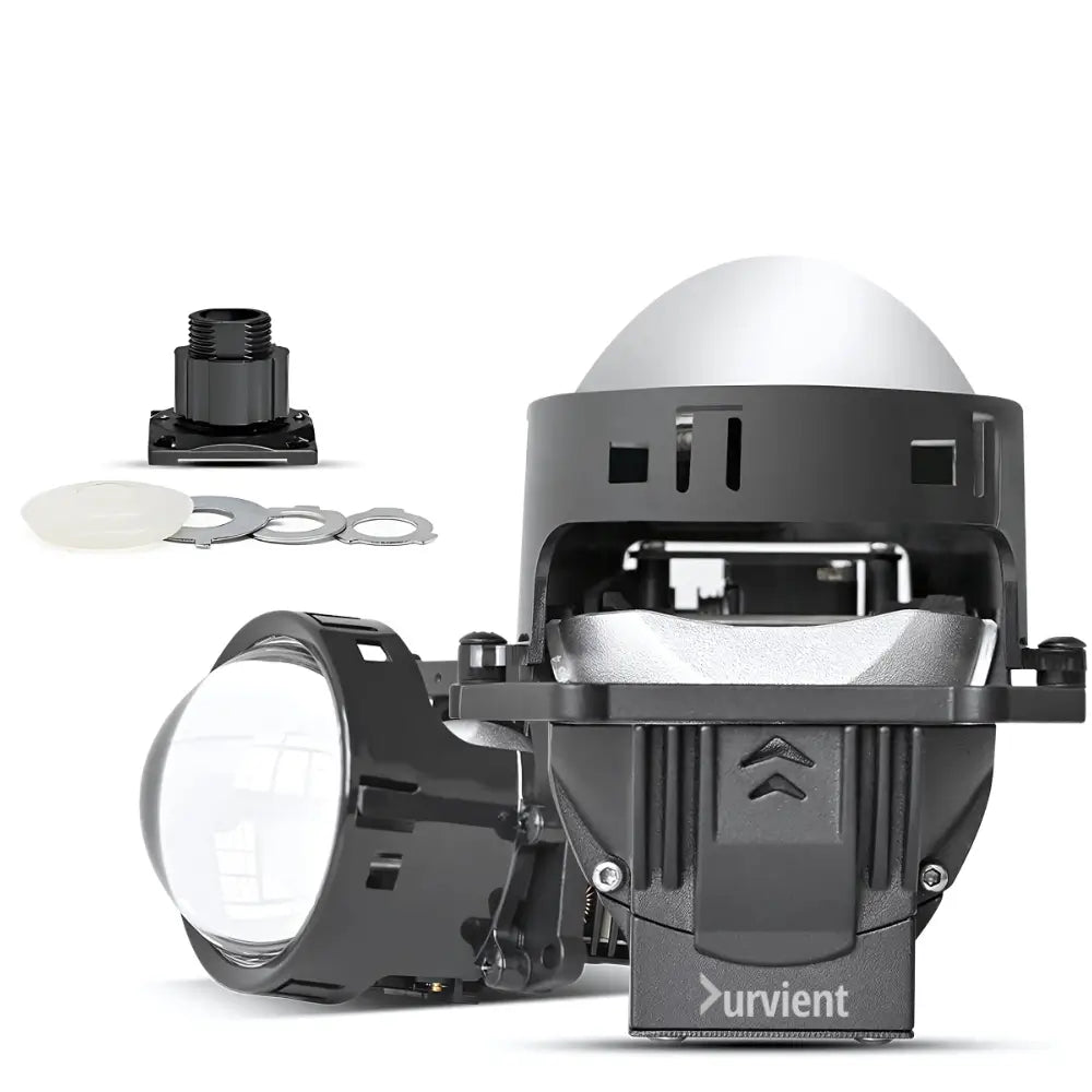 E300 3 inch bi led Headlight Projector White 6000K 80W with Lazer spot
