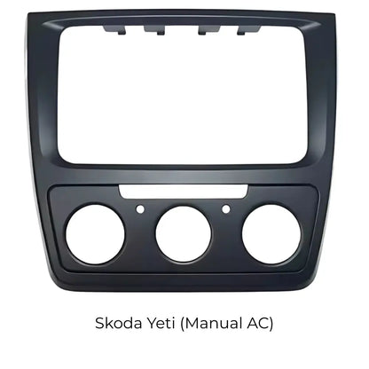 RCD Stereo Facia Frame for Skoda Laura, Yeti, Octavia & Superb