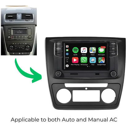 For Skoda laura Yeti Auto and manual AC demonstration