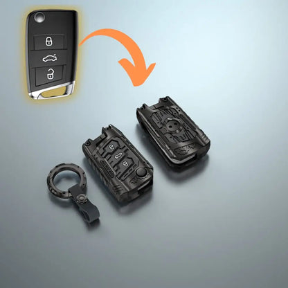 Zinc Alloy Key Fob Cover for Audi, Volkswagen & Skoda