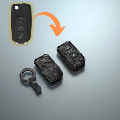 Zinc Alloy Key Fob Cover for Audi, Volkswagen & Skoda