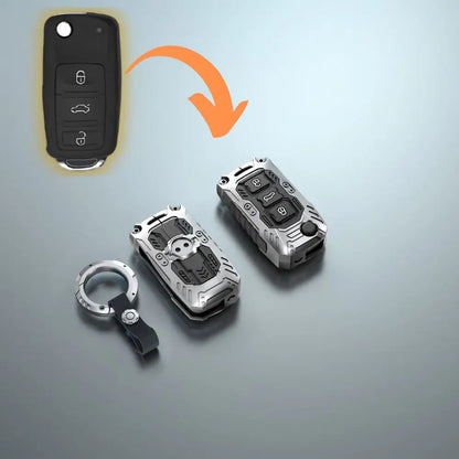 Zinc Alloy Key Fob Cover for Audi, Volkswagen & Skoda