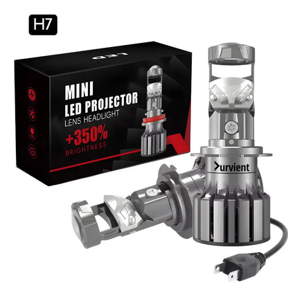 H8 Mini LED Projector Fog Lamp Bulb (55W 6000K)