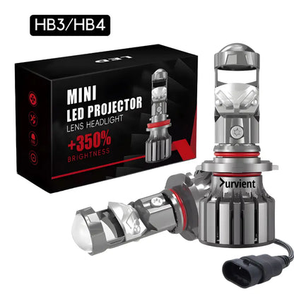 H8 Mini LED Projector Fog Lamp Bulb (55W 6000K)