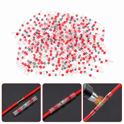 Waterproof Heat Shrink Solder Sleeve Butt Connectors (IP67 Sealed)