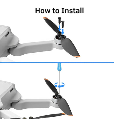 Low-Noise Propeller Blades for DJI Mini 2, Mini SE & Mini 4K (8 Blades)