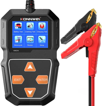 Konnwei KW218 6V & 12V Digital Car Battery Tester