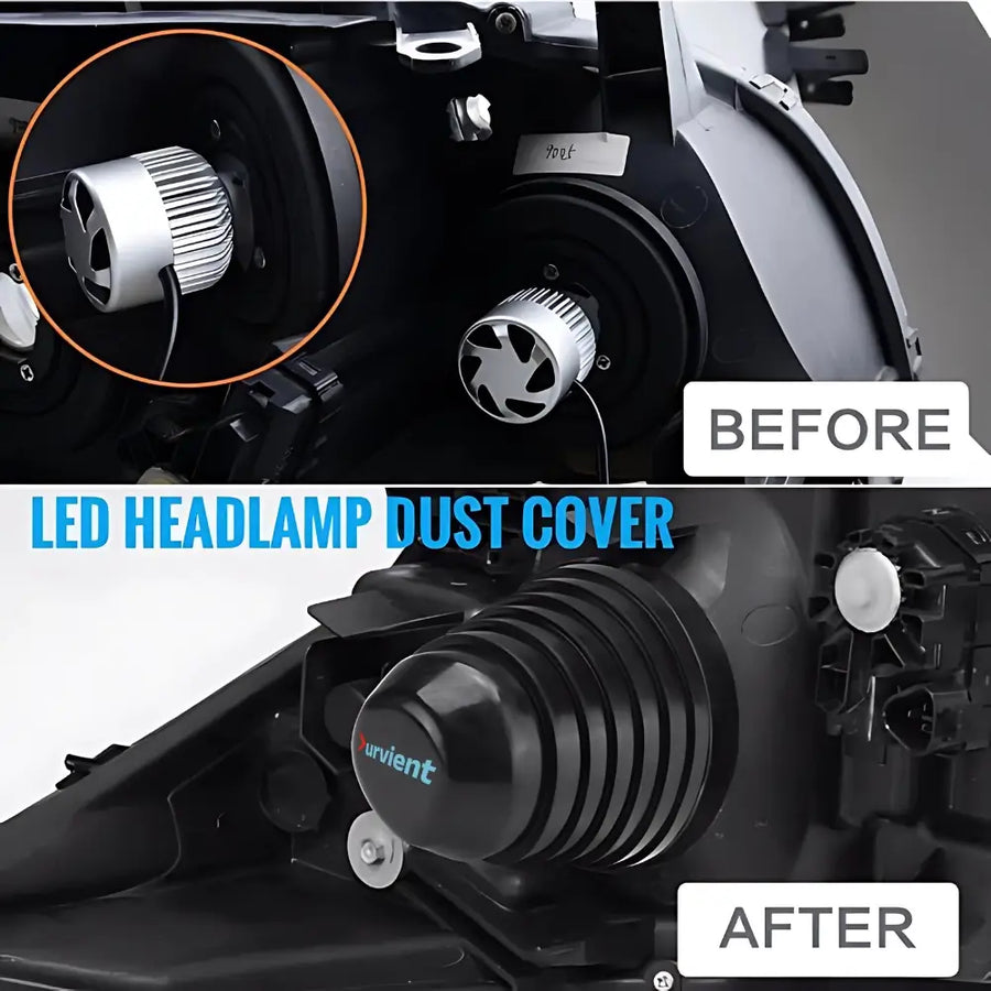 Universal Headlight Dust Cover Cap (75mm - 100mm)
