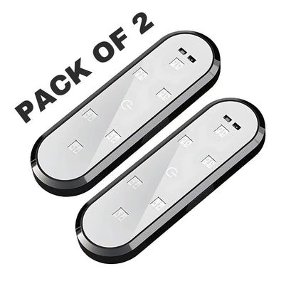 Durvient Wireless Rechargeable Magnetic Car Door Courtesy Light and Puddle Lamp