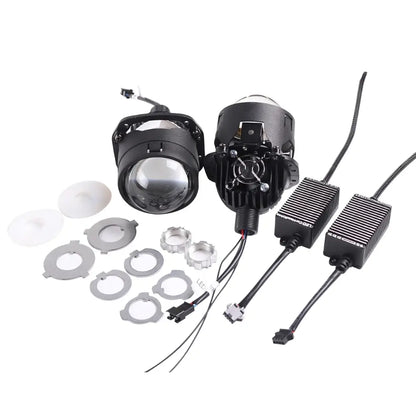 2.5-Inch Bi-LED Headlight Projector Lens (Set of 2)