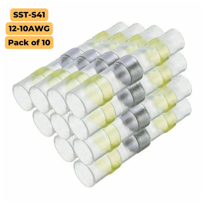 Waterproof Heat Shrink Solder Sleeve Butt Connectors (IP67 Sealed)