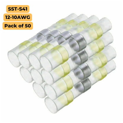 Waterproof Heat Shrink Solder Sleeve Butt Connectors (IP67 Sealed)