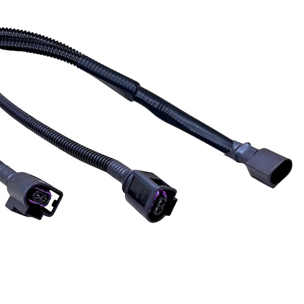 Single to dual horn harness
