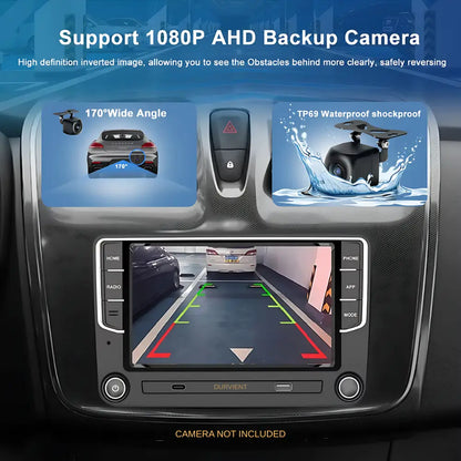 Supports full HD 1080p digital AHD reverse camera
