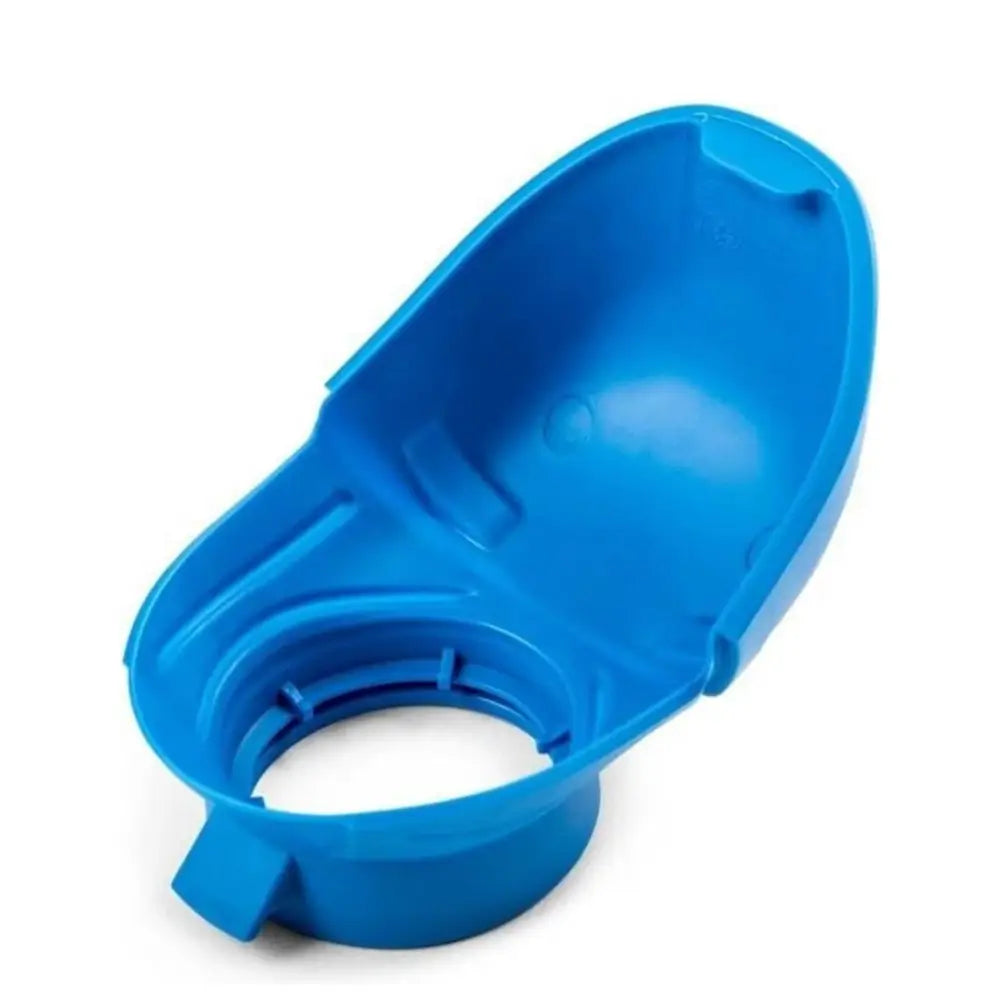 VW Washer Fluid reservoir tank Cap 6V0955485 funnel lid in open position