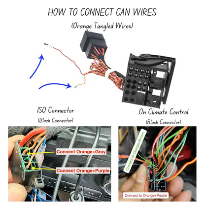 CAN Bus Wiring Schematics and Pinout Diagram for PQ Quadlock Adapter