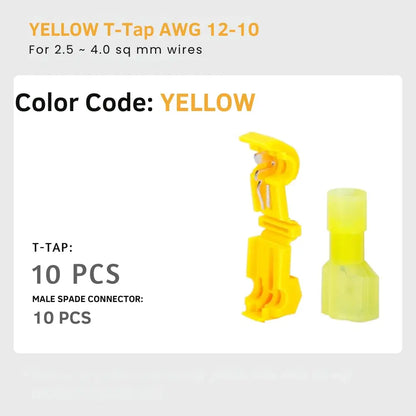 T-Tap Wire Connectors & Quick Splice Electrical Terminals